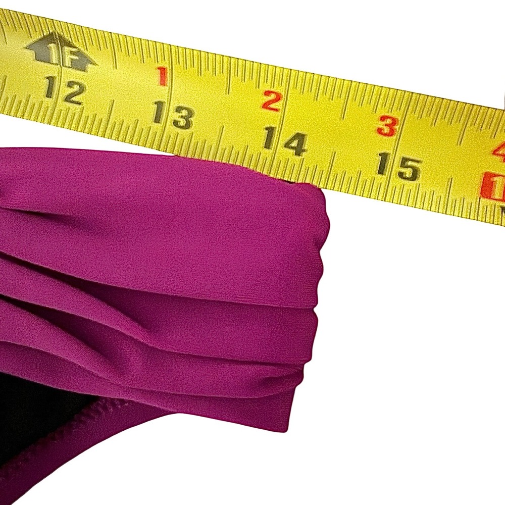 Victoria's Secret Magenta Pink Ruched Side Bikini Bottoms Swim Size Medium - Picture 4 of 5